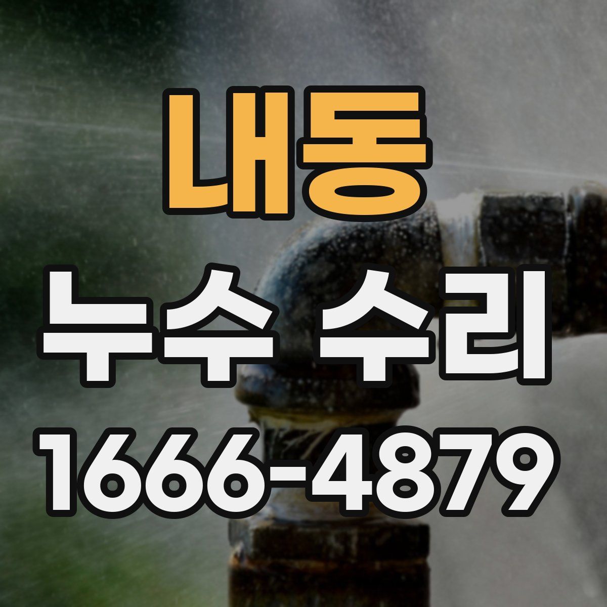 내동 누수 수리