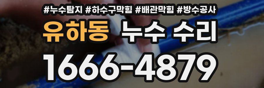 유하동 누수 수리
