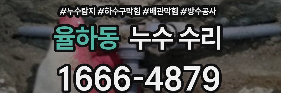 율하동 누수 수리
