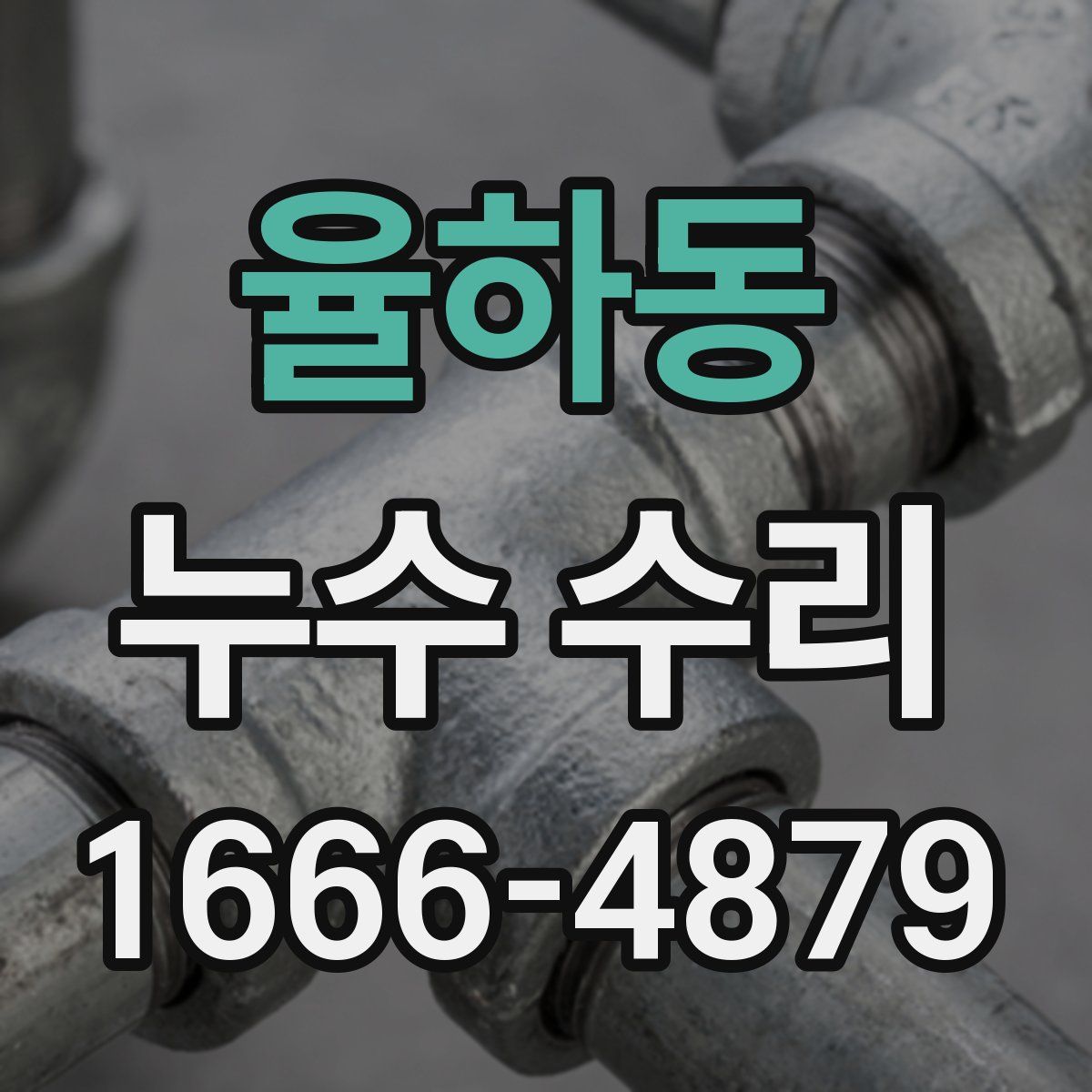 율하동 누수 수리
