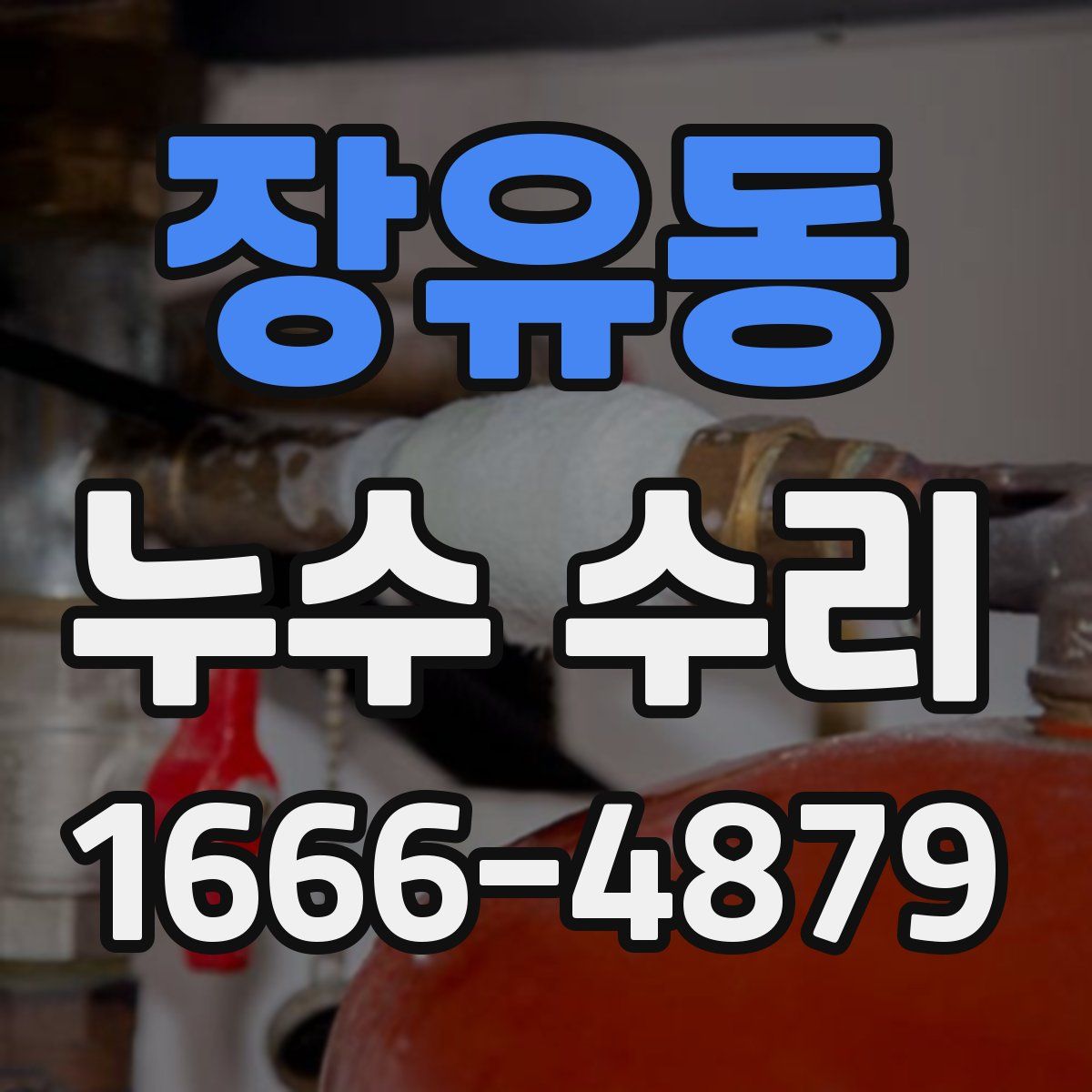 장유동 누수 수리