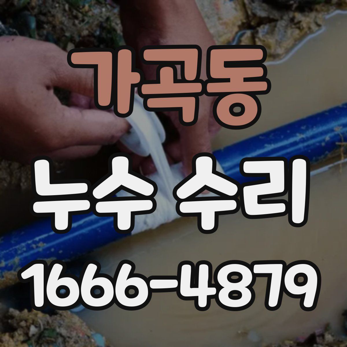 가곡동 누수 수리