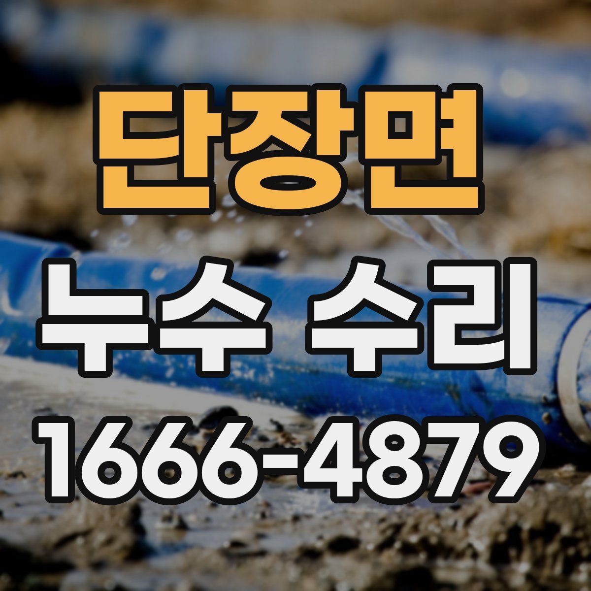 단장면 누수 수리