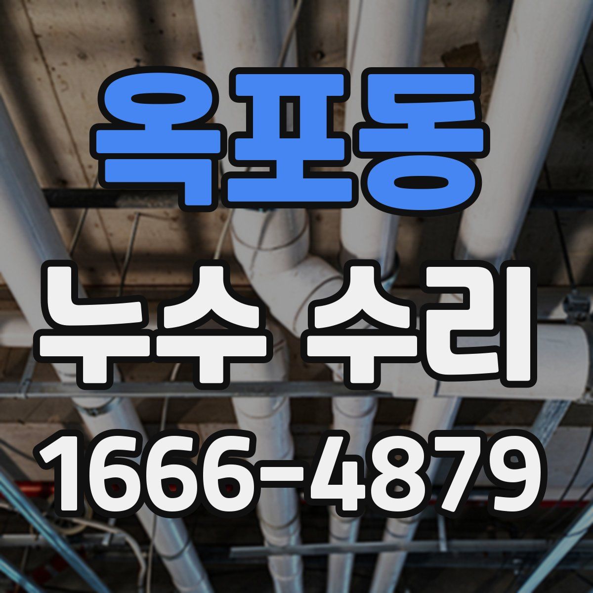옥포동 누수 수리