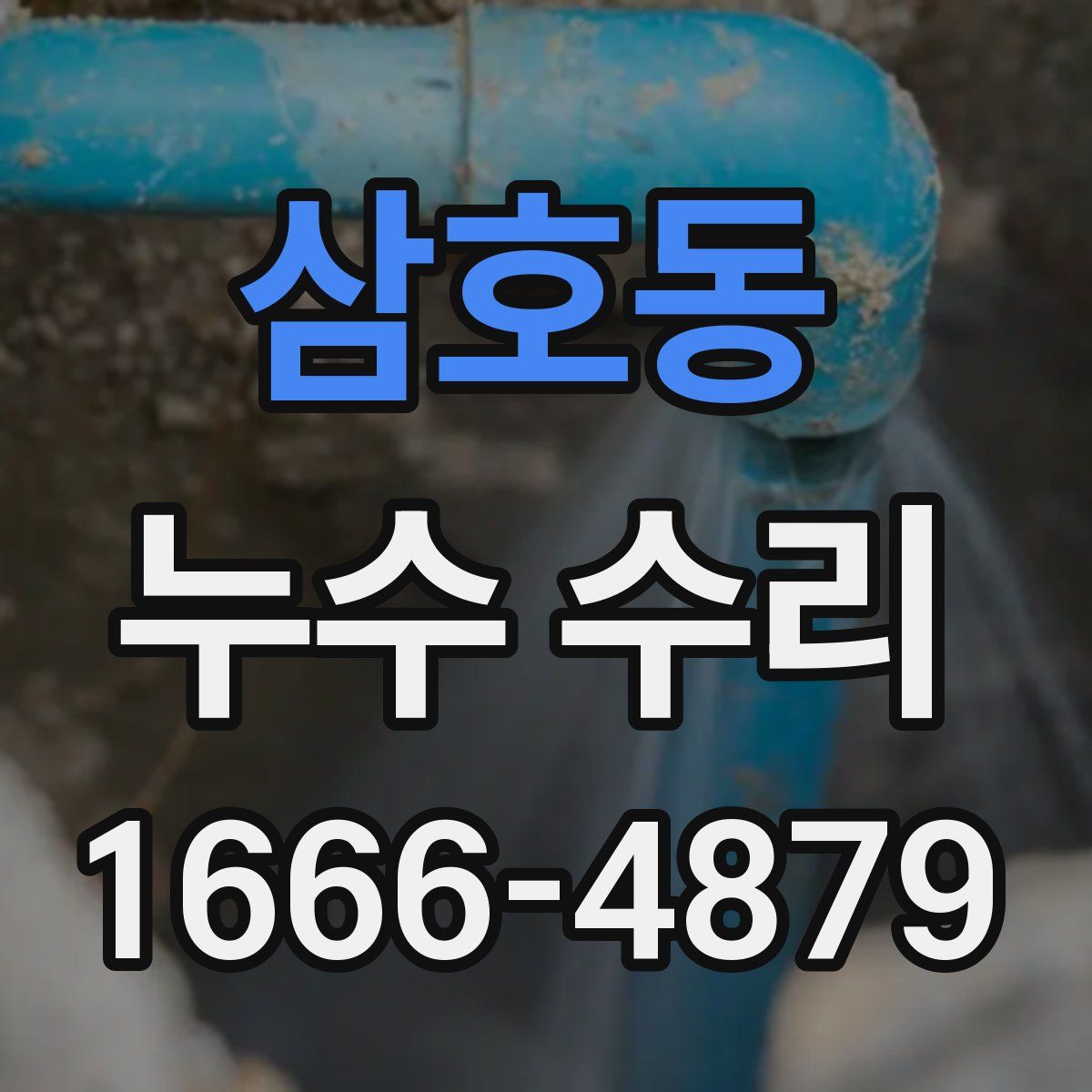 삼호동 누수 수리