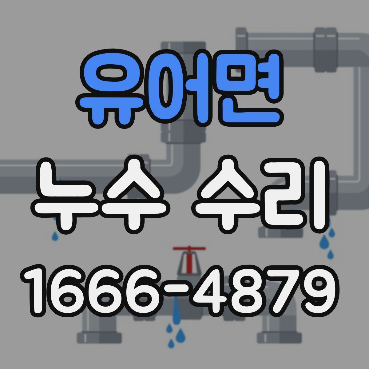 유어면 누수 수리