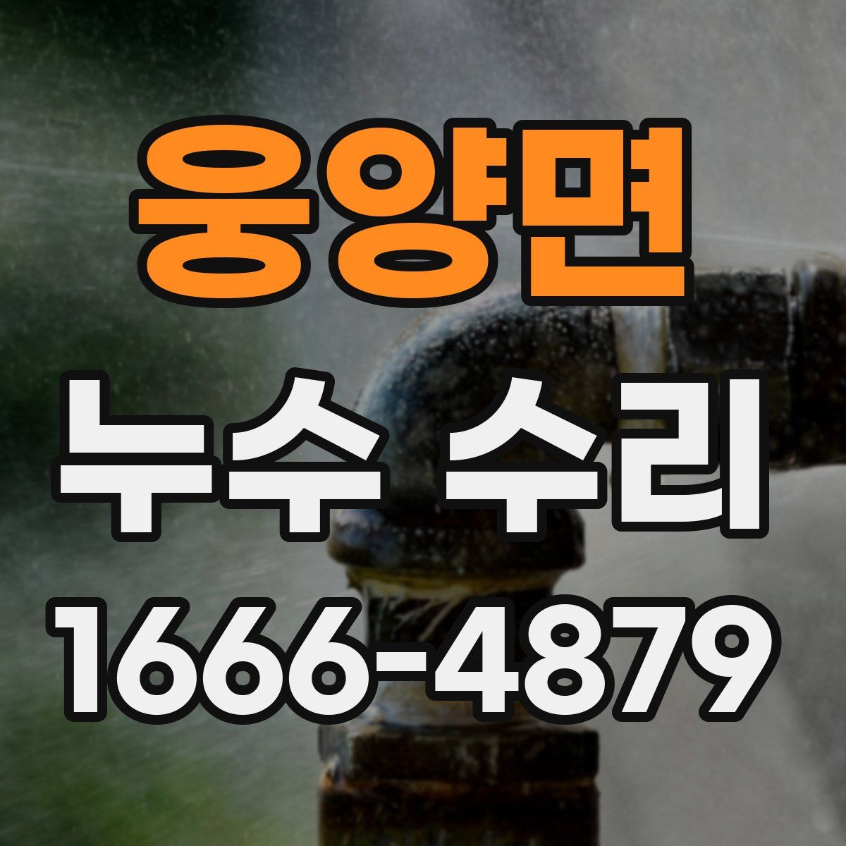 웅양면 누수 수리