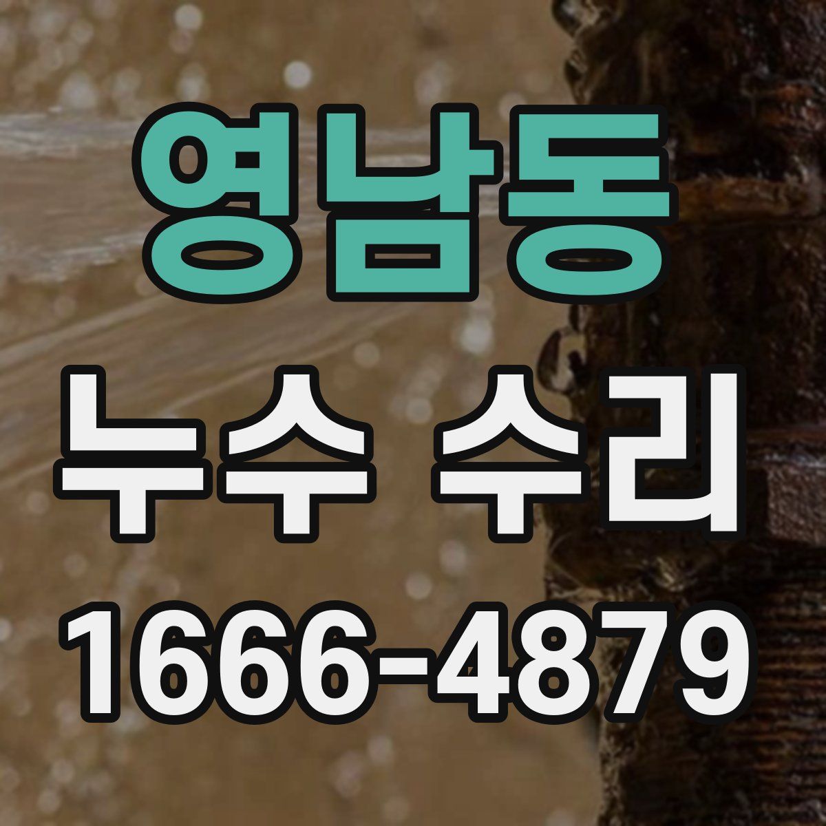 영남동 누수 수리