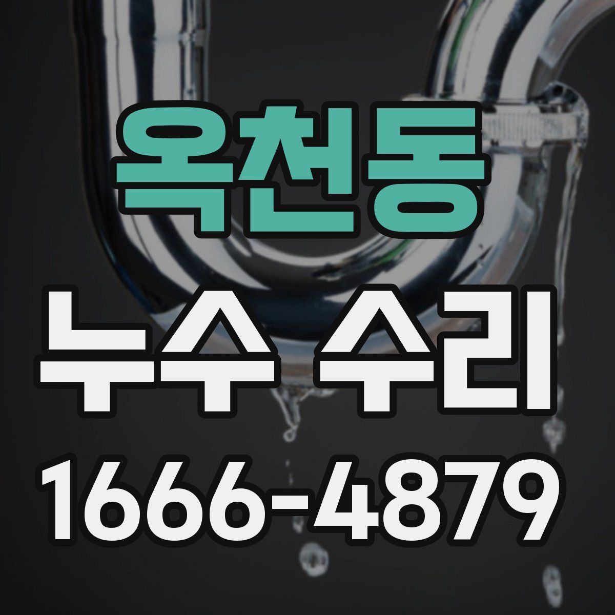 옥천동 누수 수리