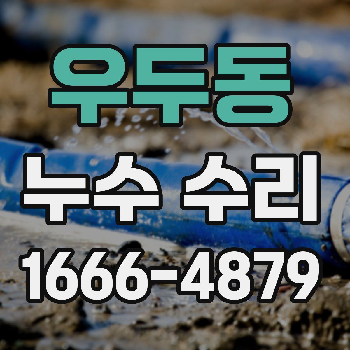 우두동 누수 수리