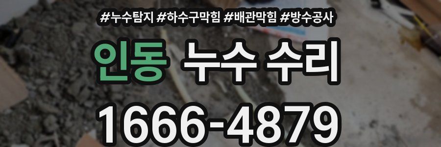 인동 누수 수리