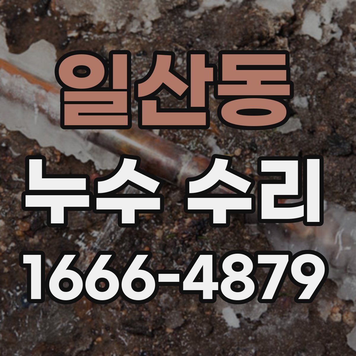 일산동 누수 수리