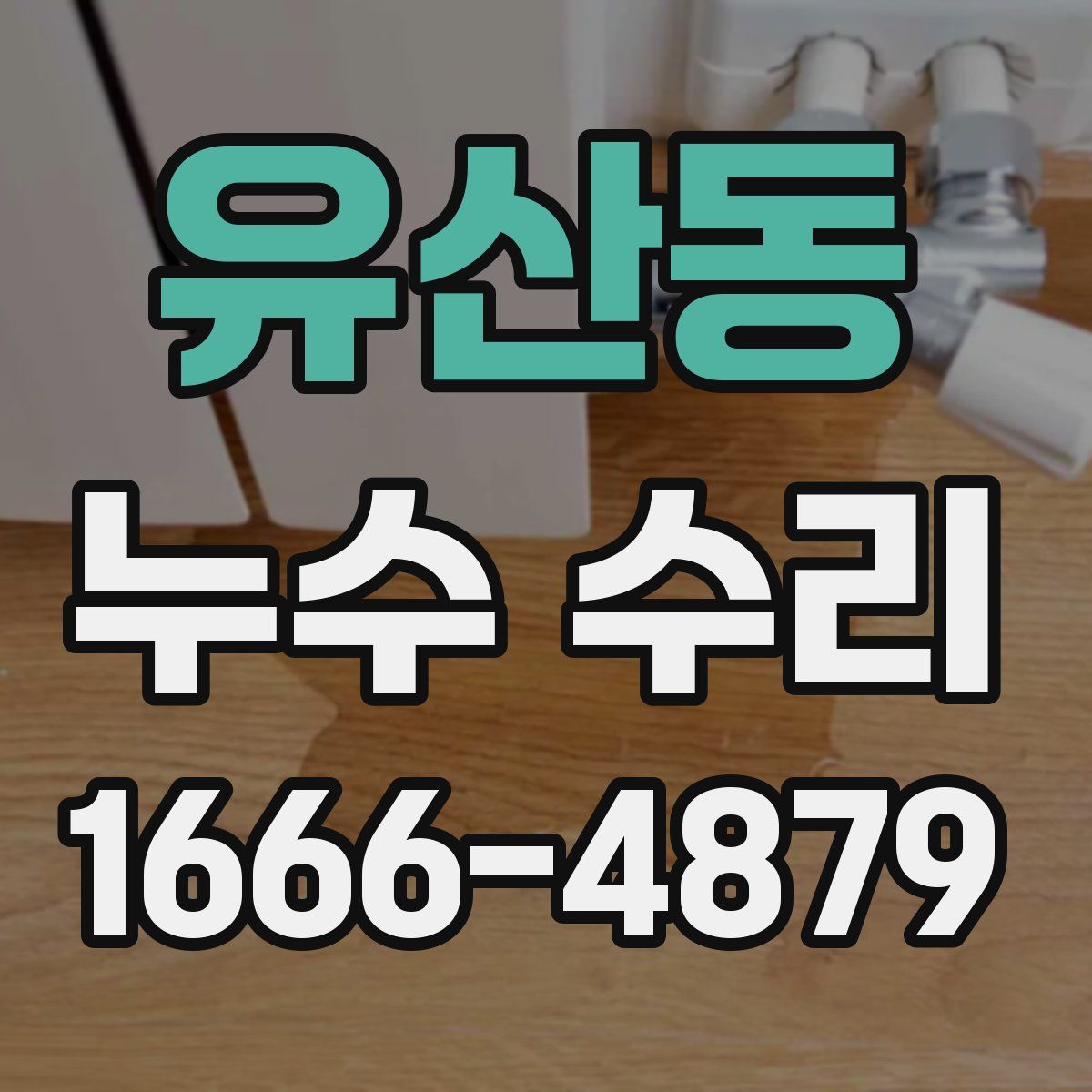 유산동 누수 수리