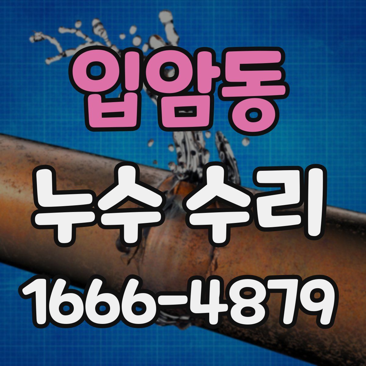 입암동 누수 수리