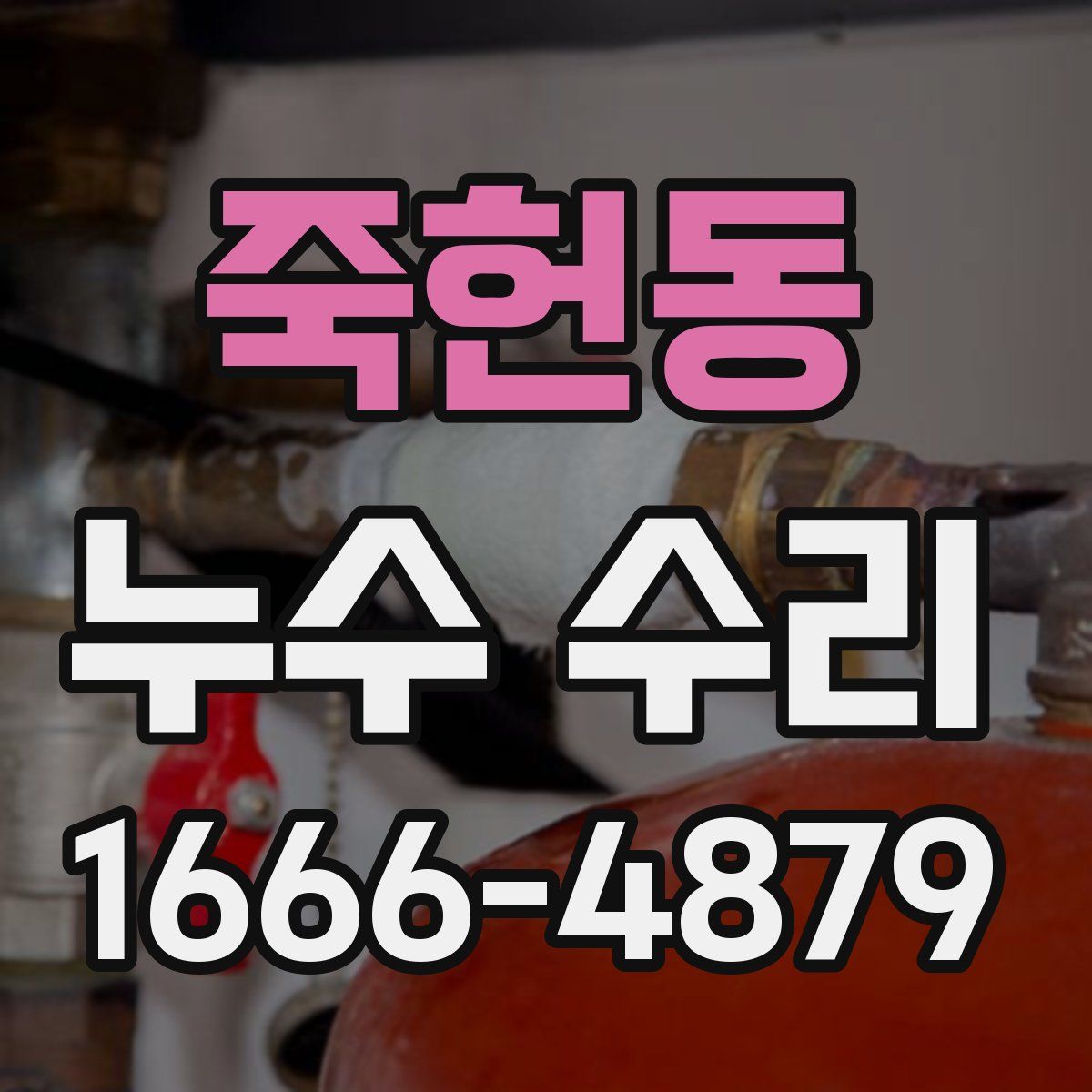 죽헌동 누수 수리
