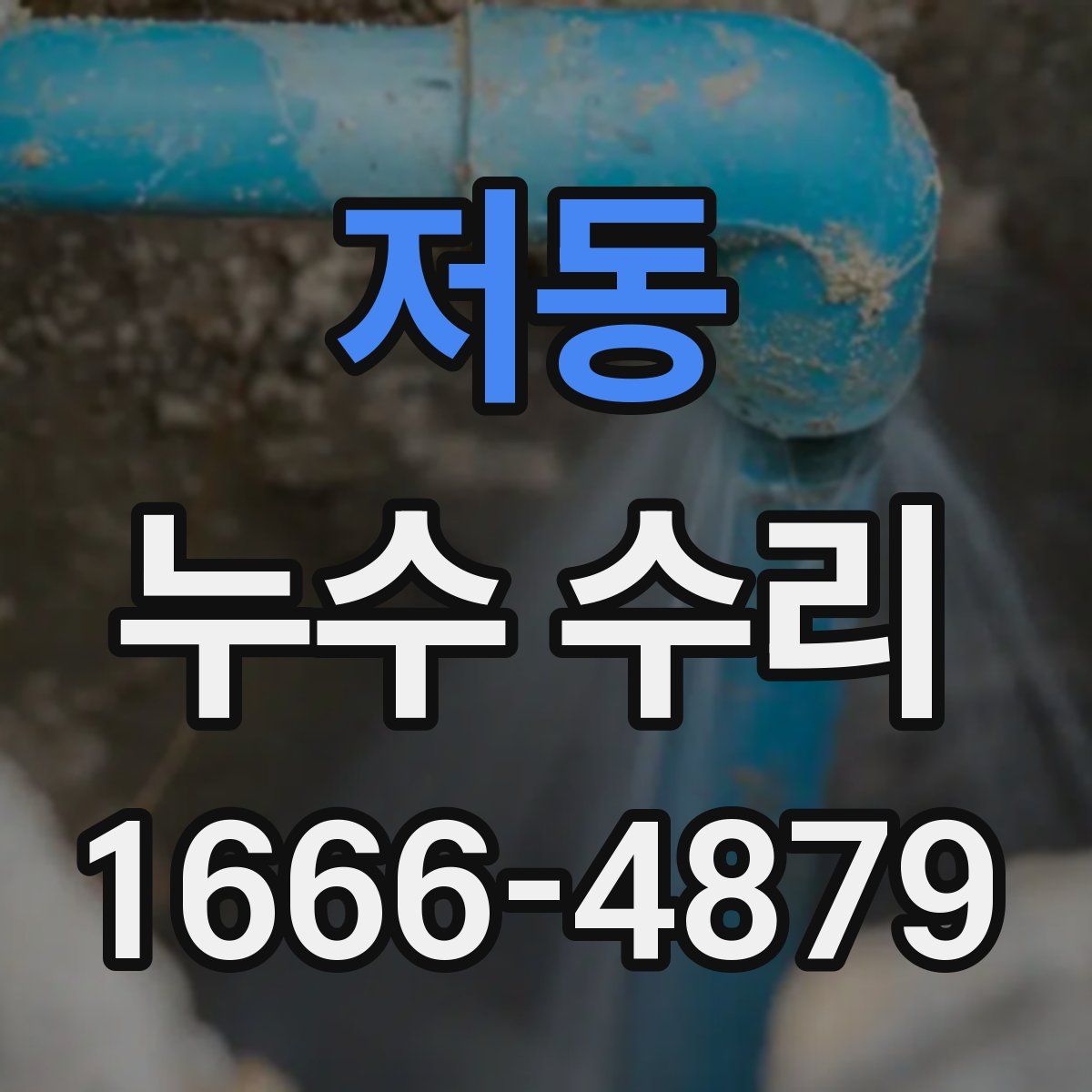 저동 누수 수리