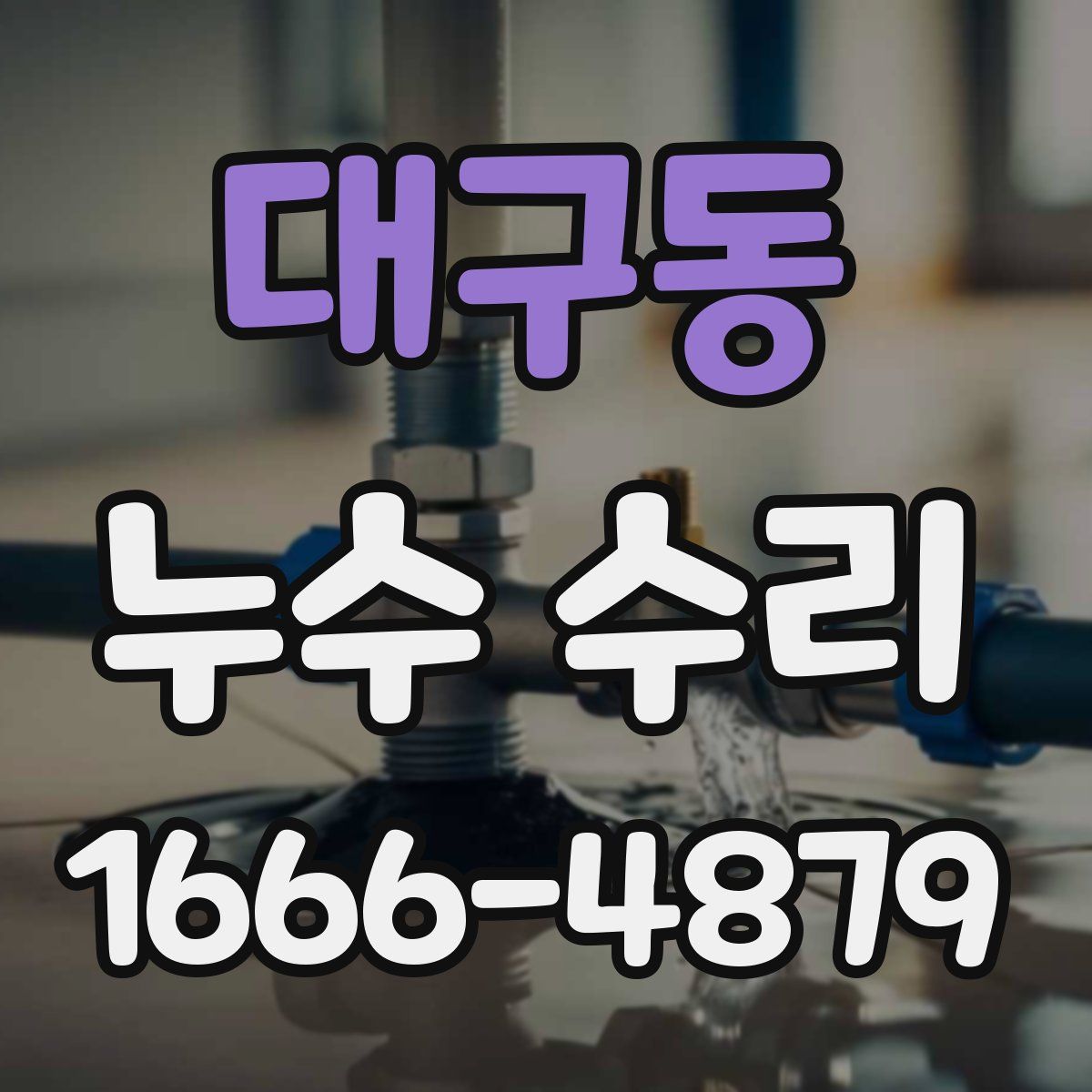 대구동 누수 수리