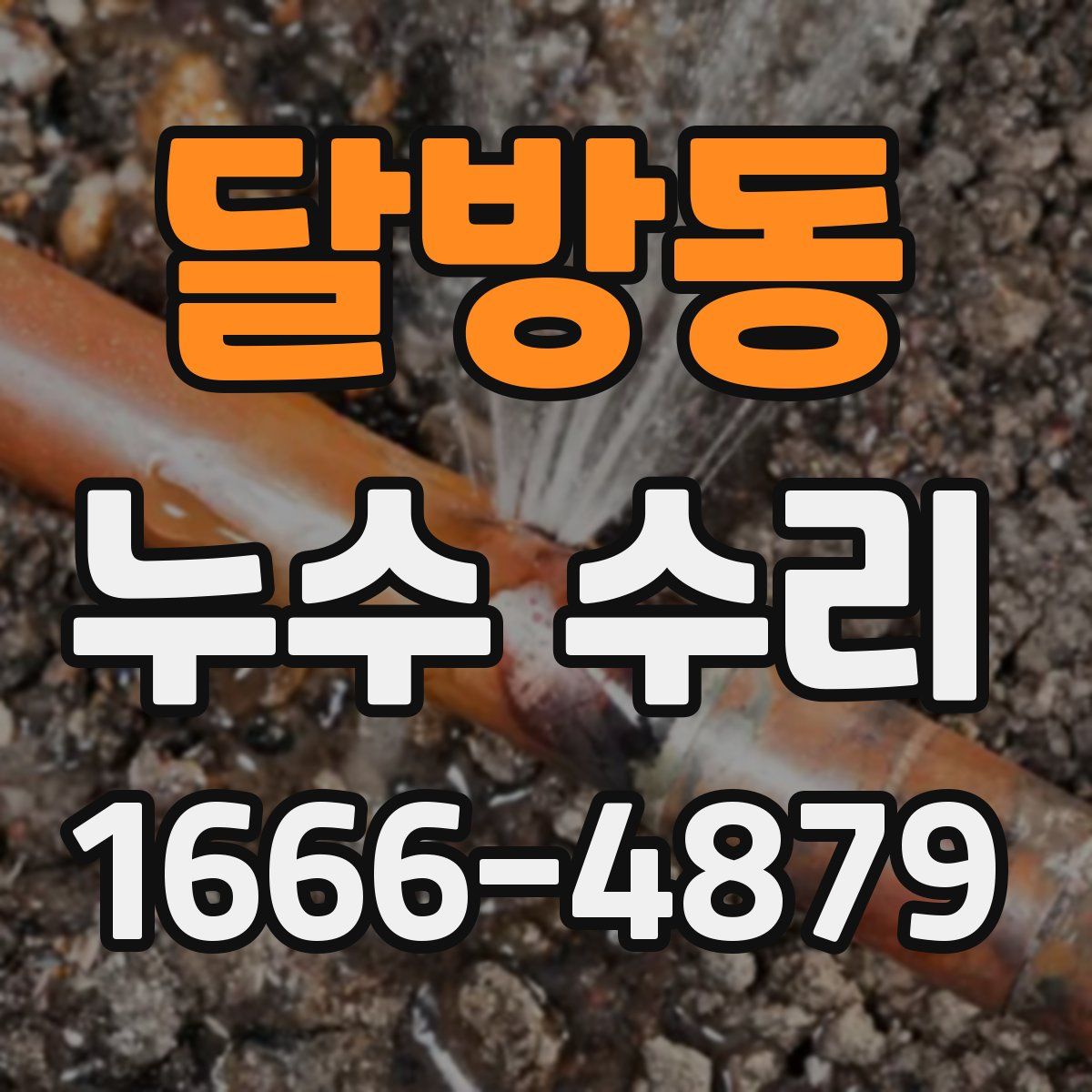 달방동 누수 수리