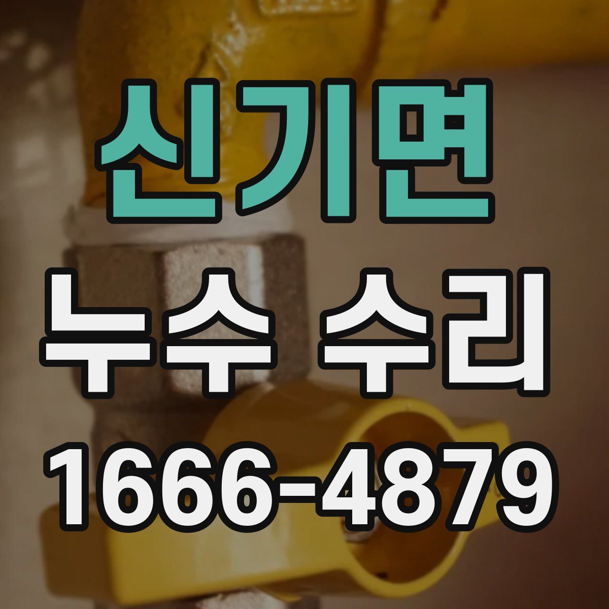 신기면 누수 수리