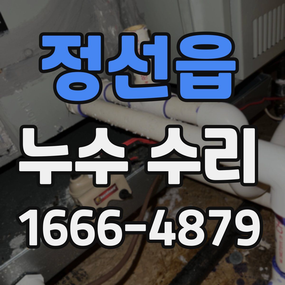 정선읍 누수 수리