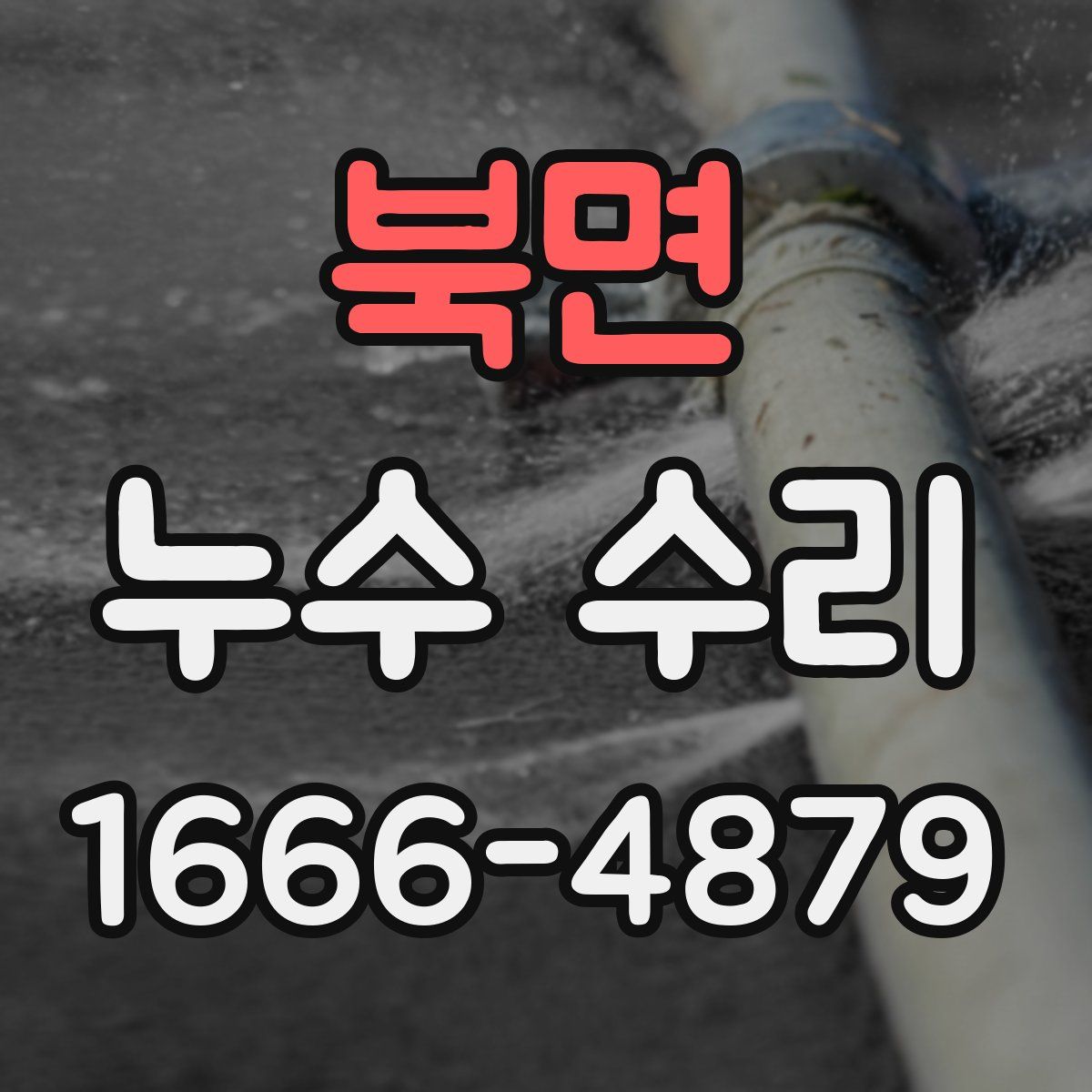북면 누수 수리