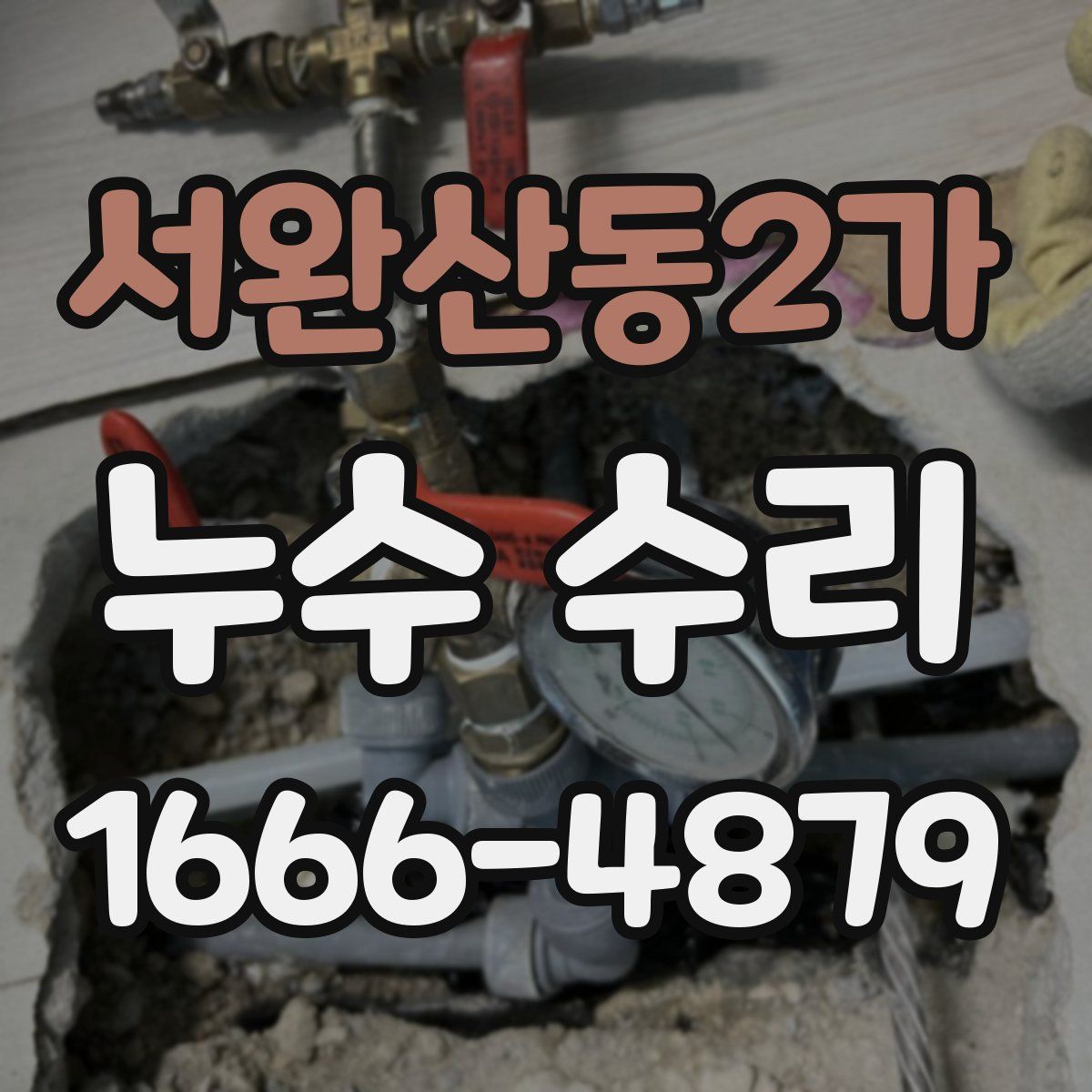 서완산동2가 누수 수리