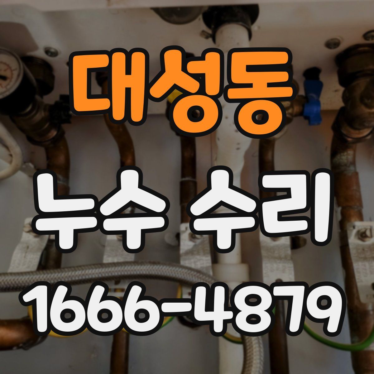 대성동 누수 수리