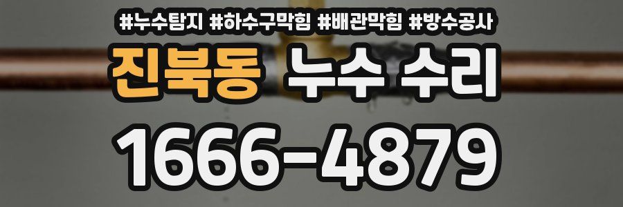 진북동 누수 수리