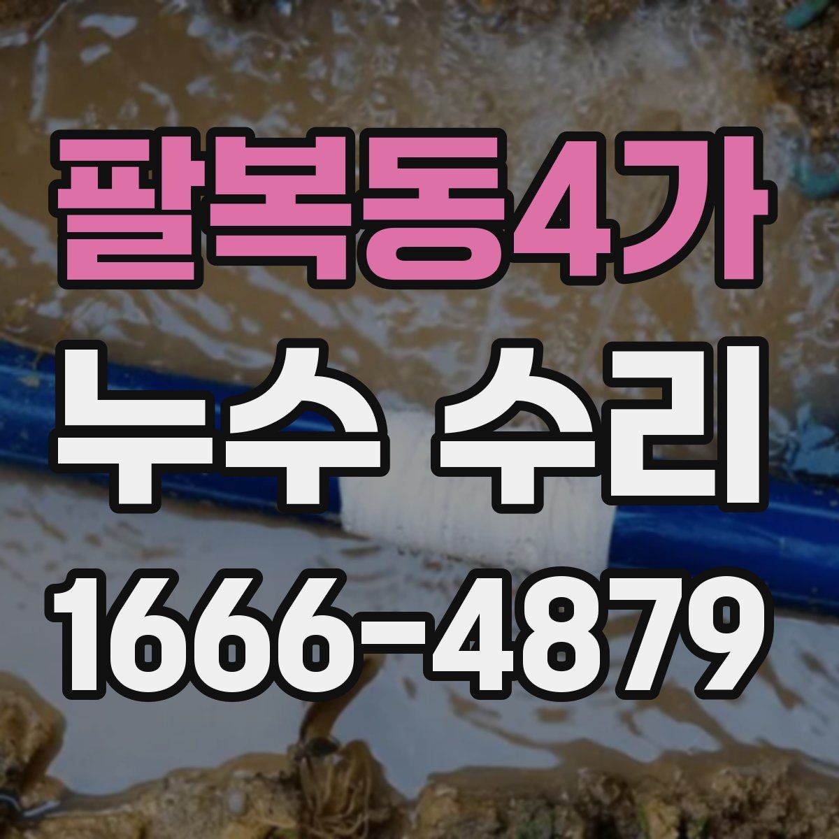 팔복동4가 누수 수리