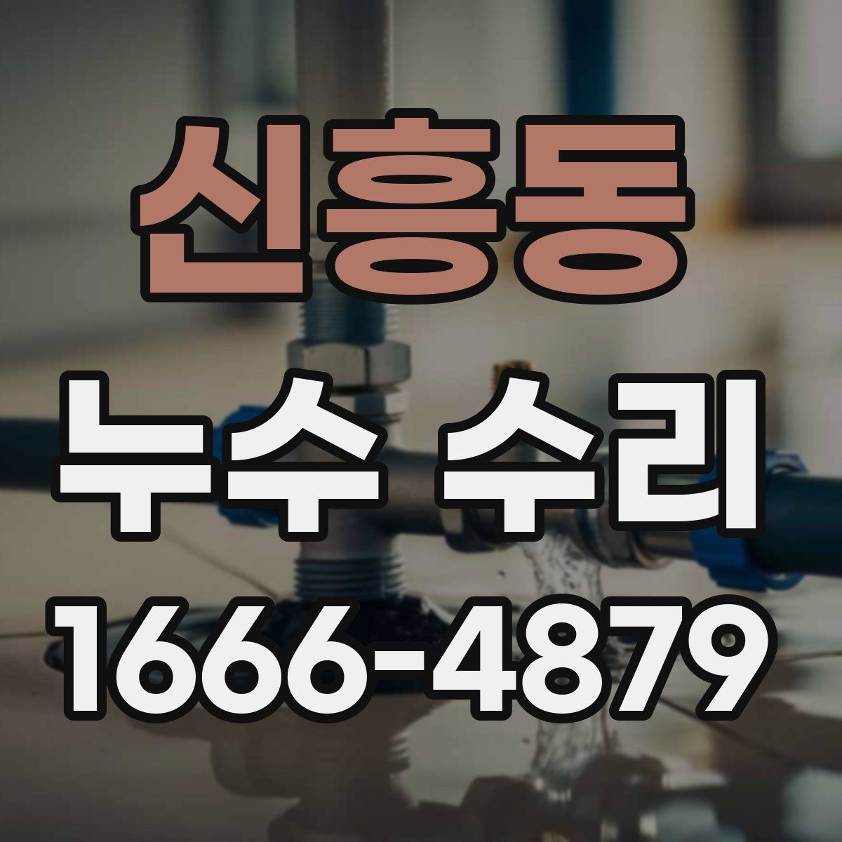 신흥동 누수 수리