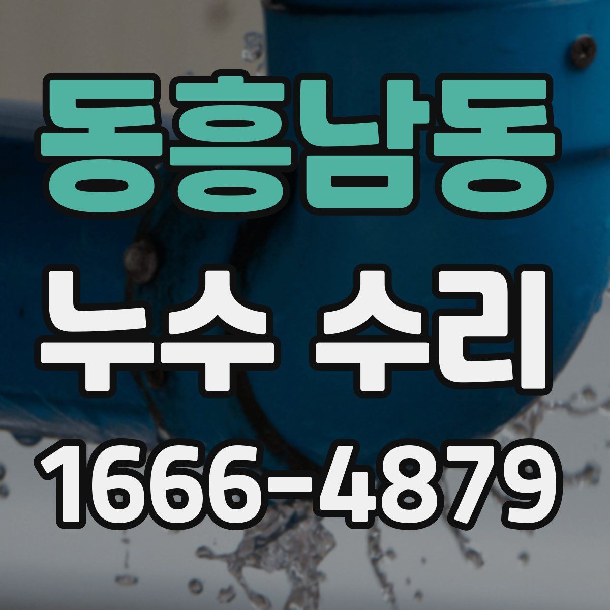 동흥남동 누수 수리