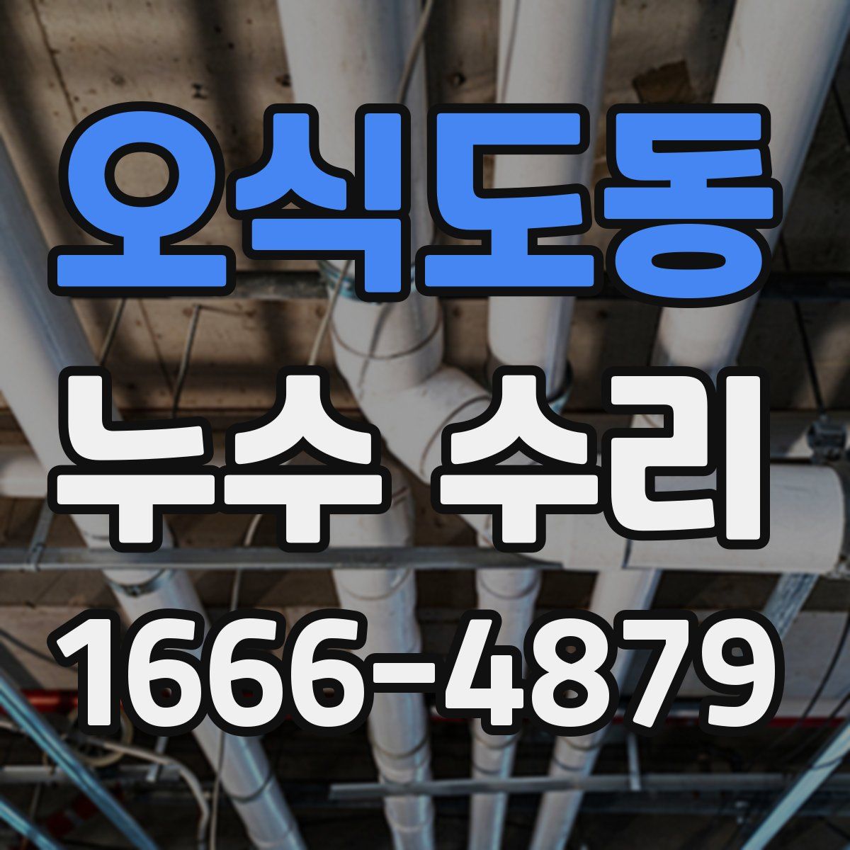 오식도동 누수 수리