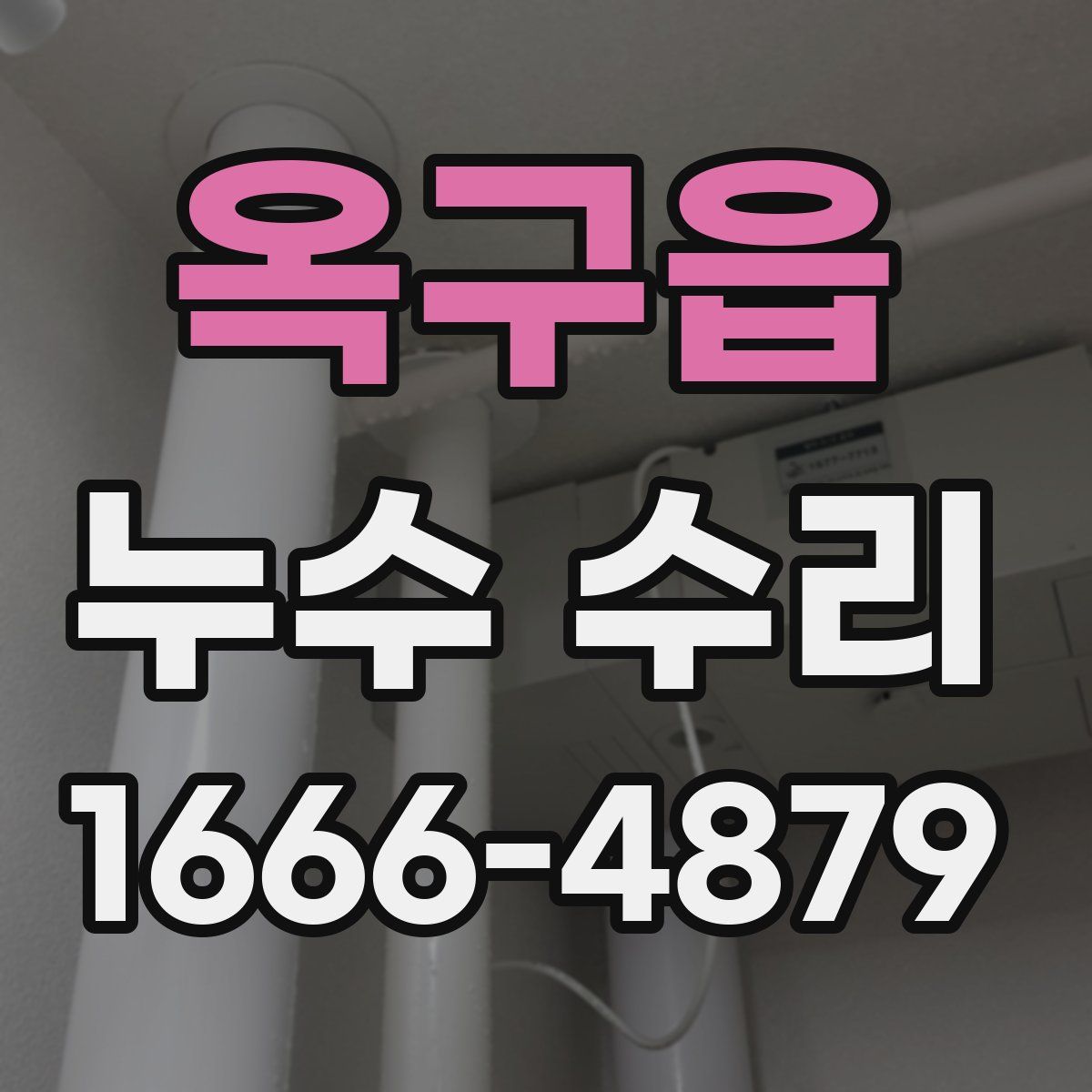옥구읍 누수 수리