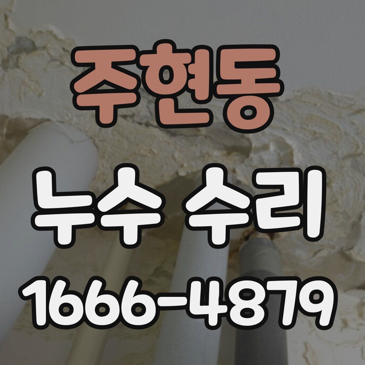 주현동 누수 수리