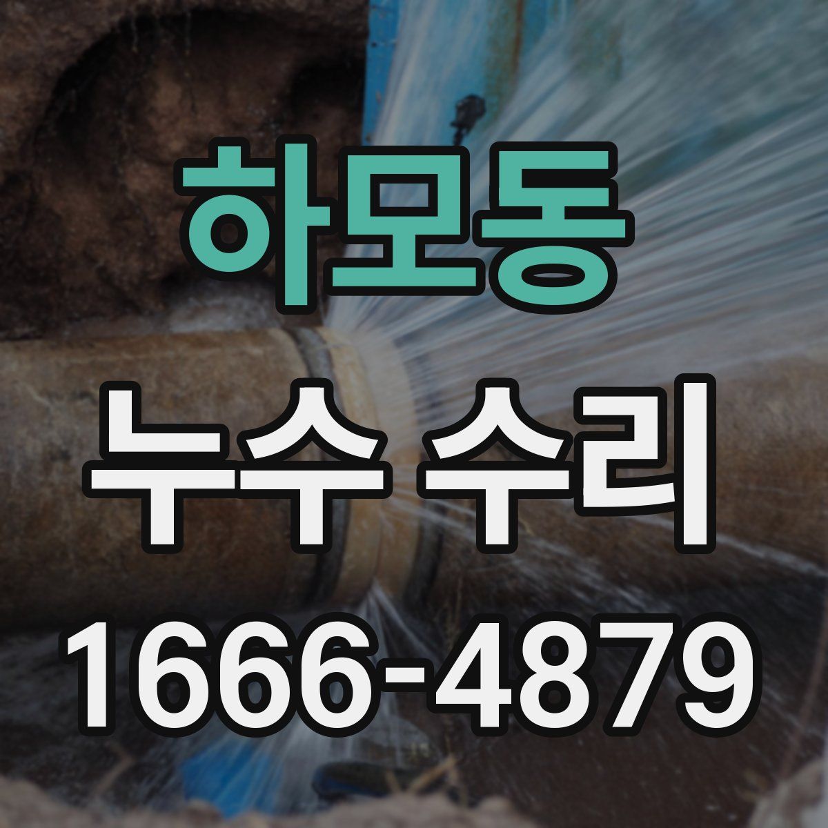 하모동 누수 수리