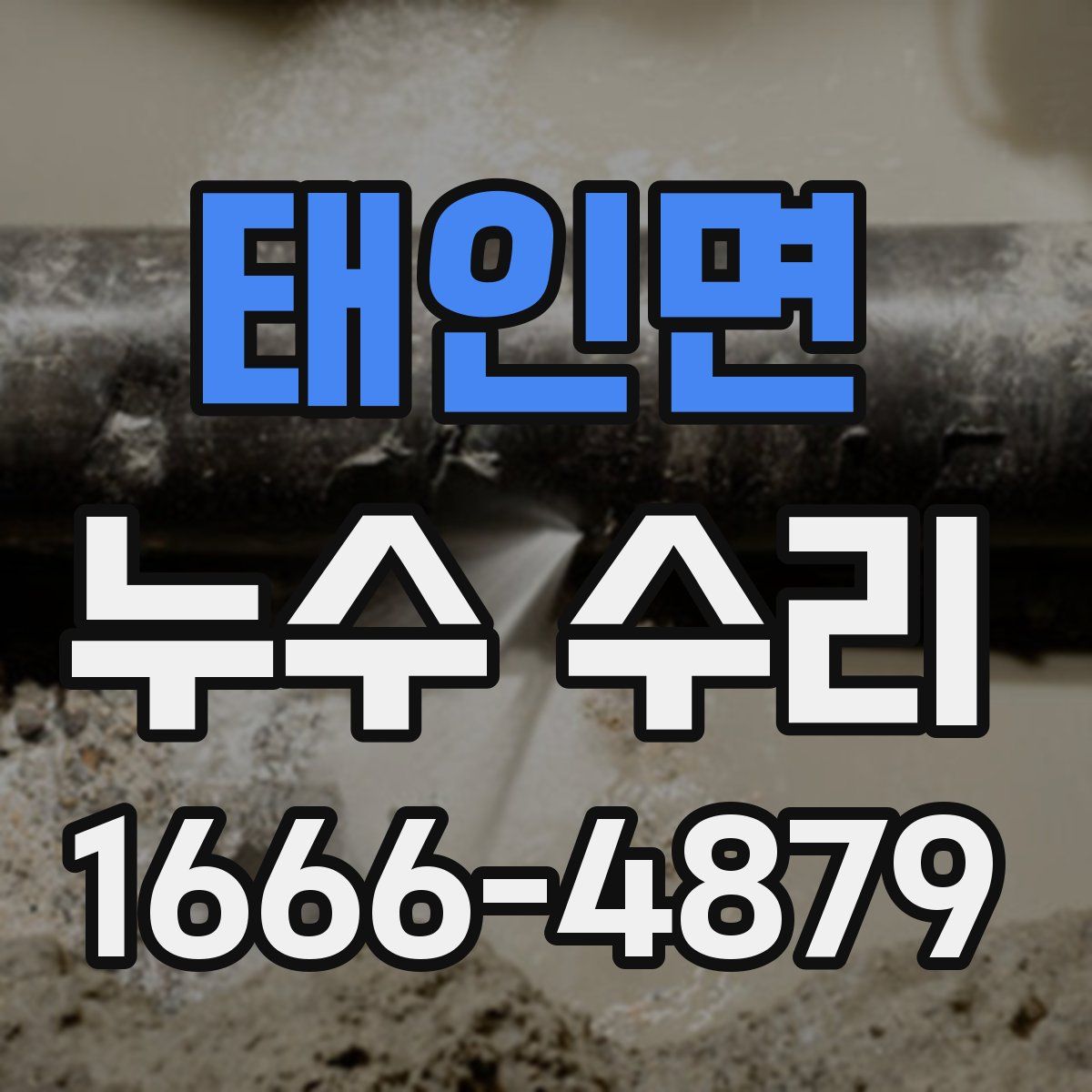 태인면 누수 수리