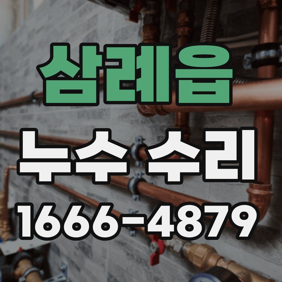 삼례읍 누수 수리