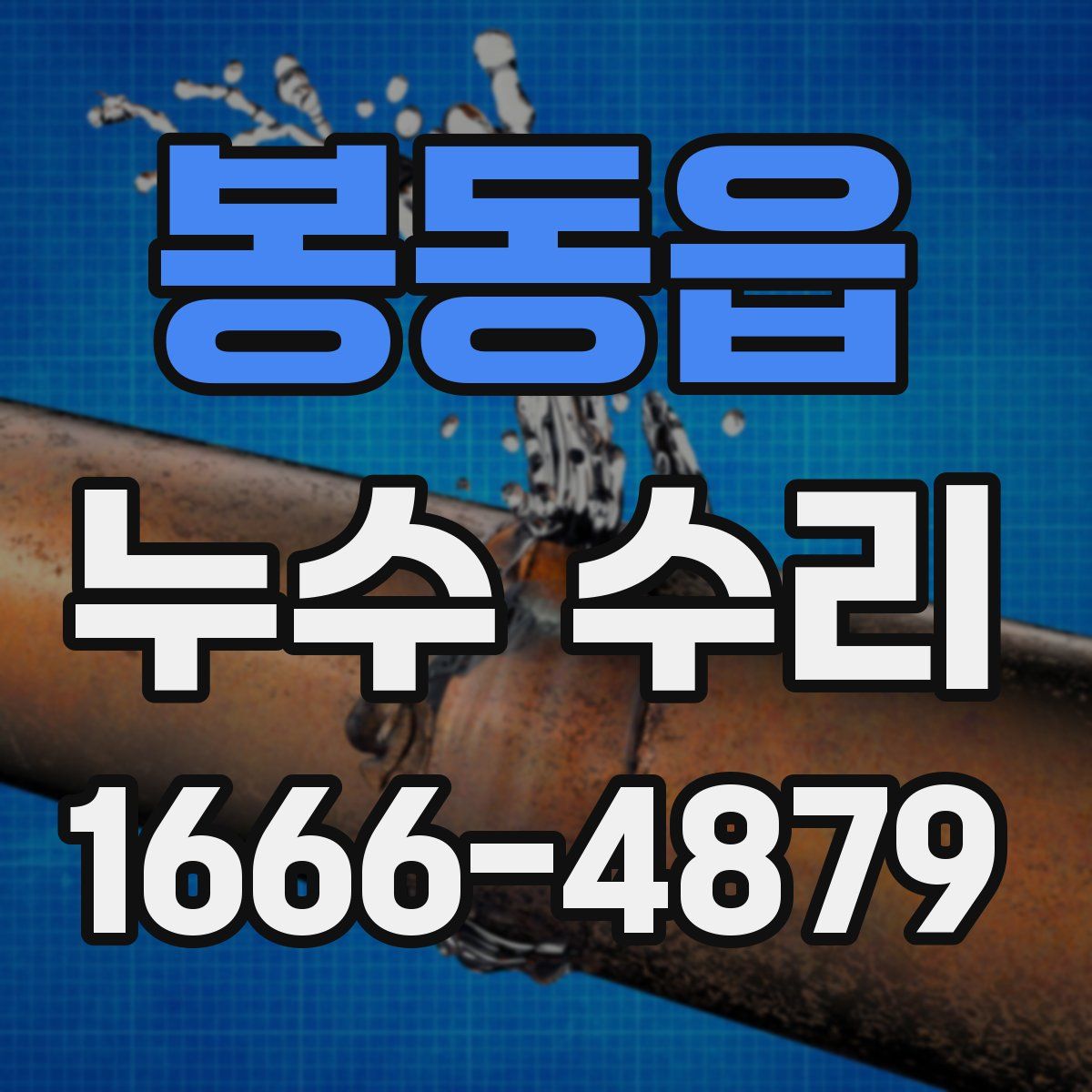 봉동읍 누수 수리