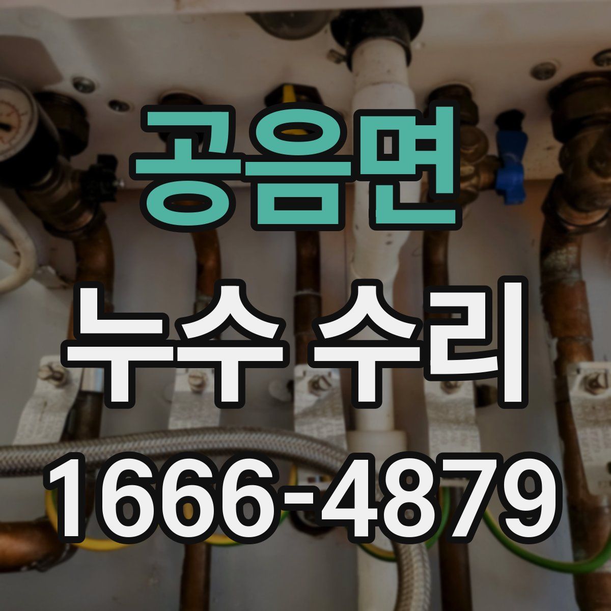 공음면 누수 수리