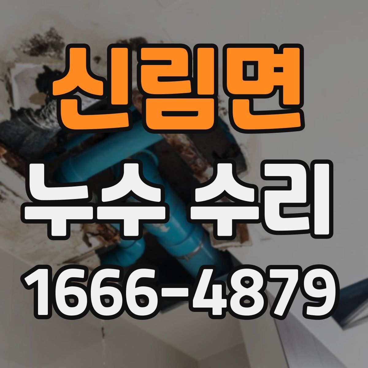 신림면 누수 수리
