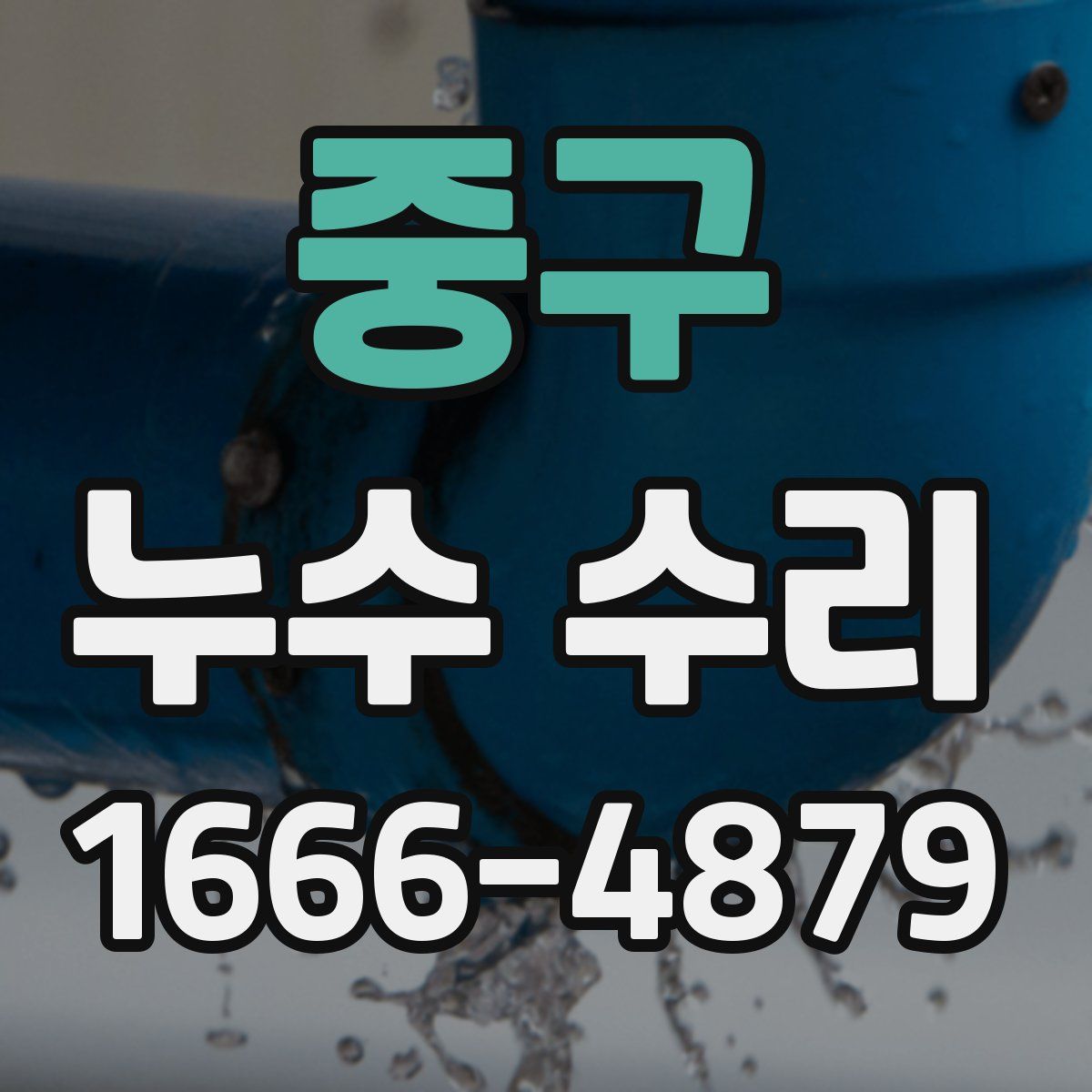 중구 누수 수리