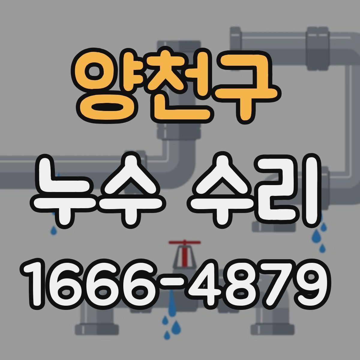 양천구 누수 수리