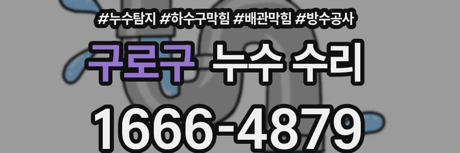 구로구 누수 수리