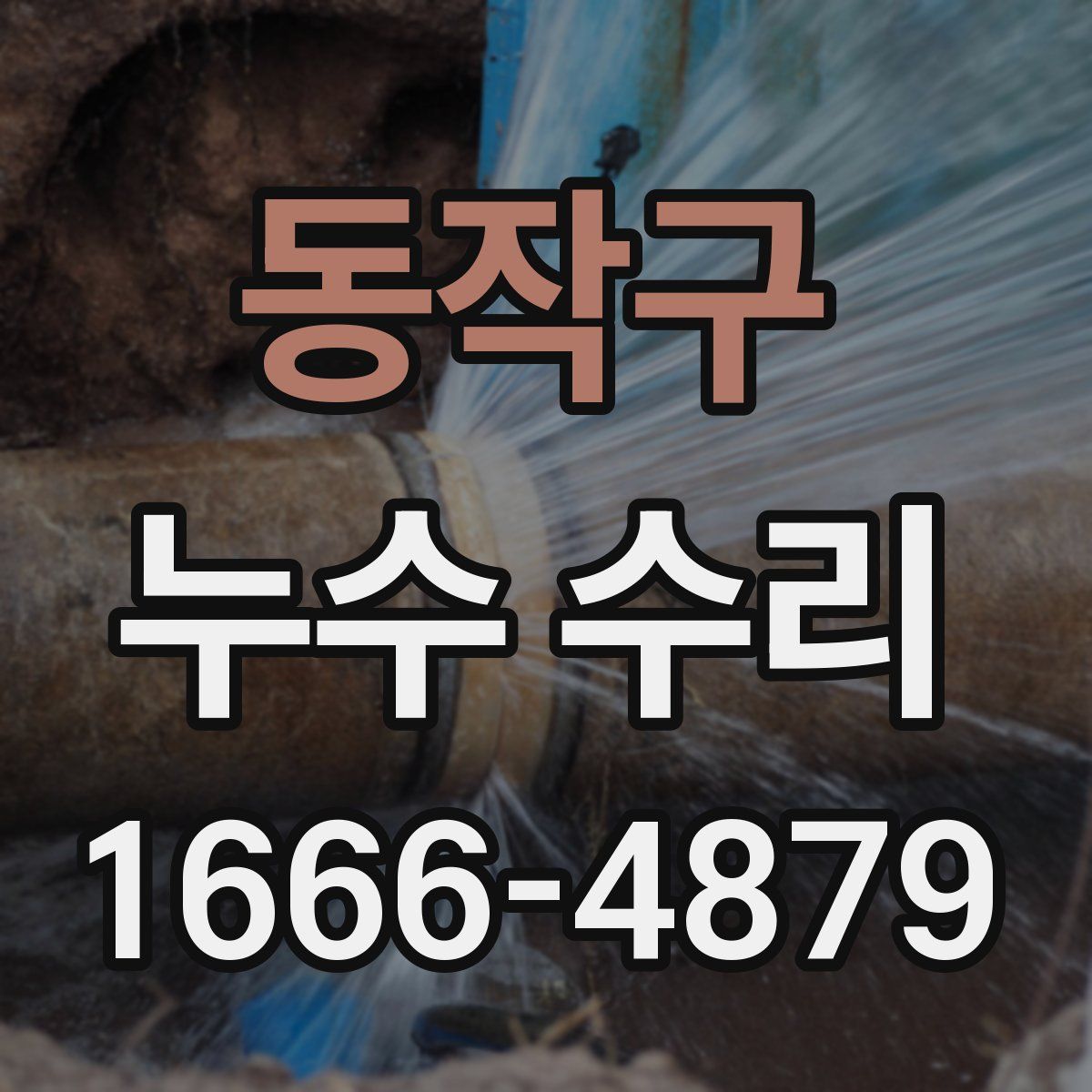 동작구 누수 수리