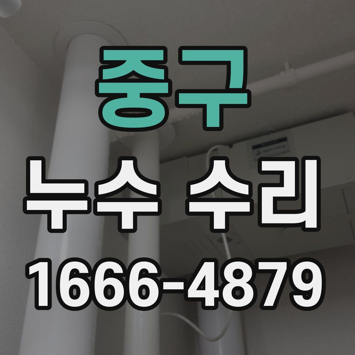 중구 누수 수리