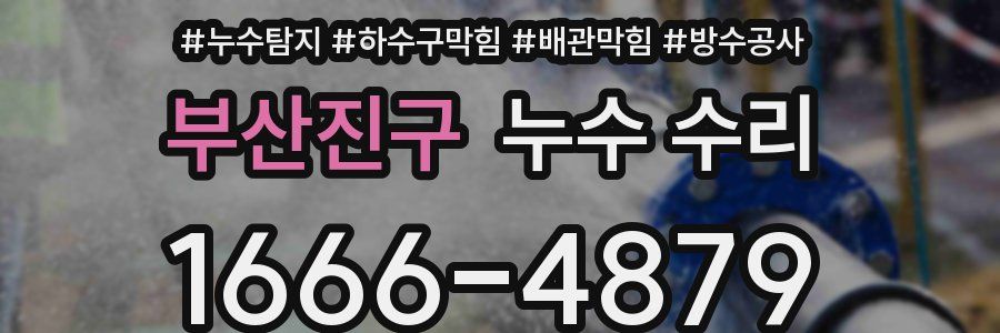 부산진구 누수 수리