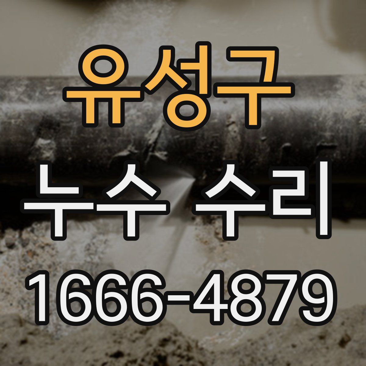 유성구 누수 수리