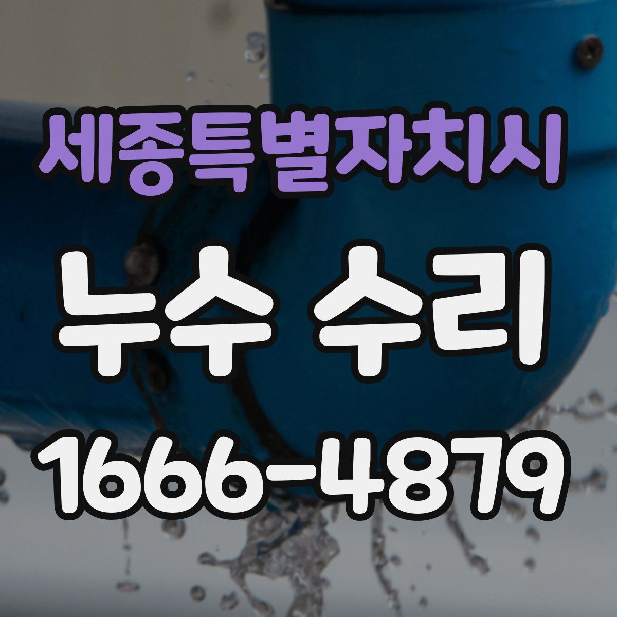 세종특별자치시 누수 수리