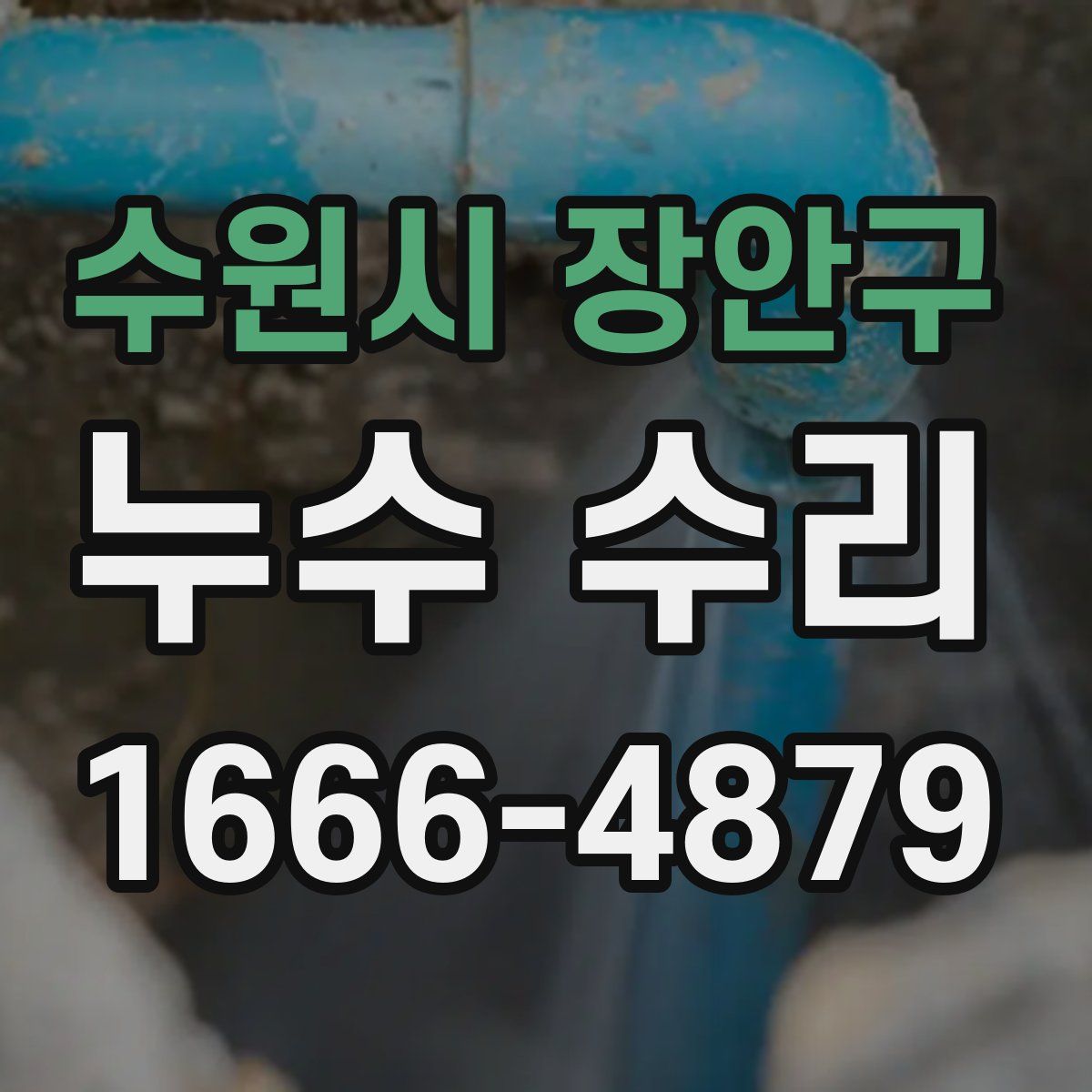 수원시 장안구 누수 수리