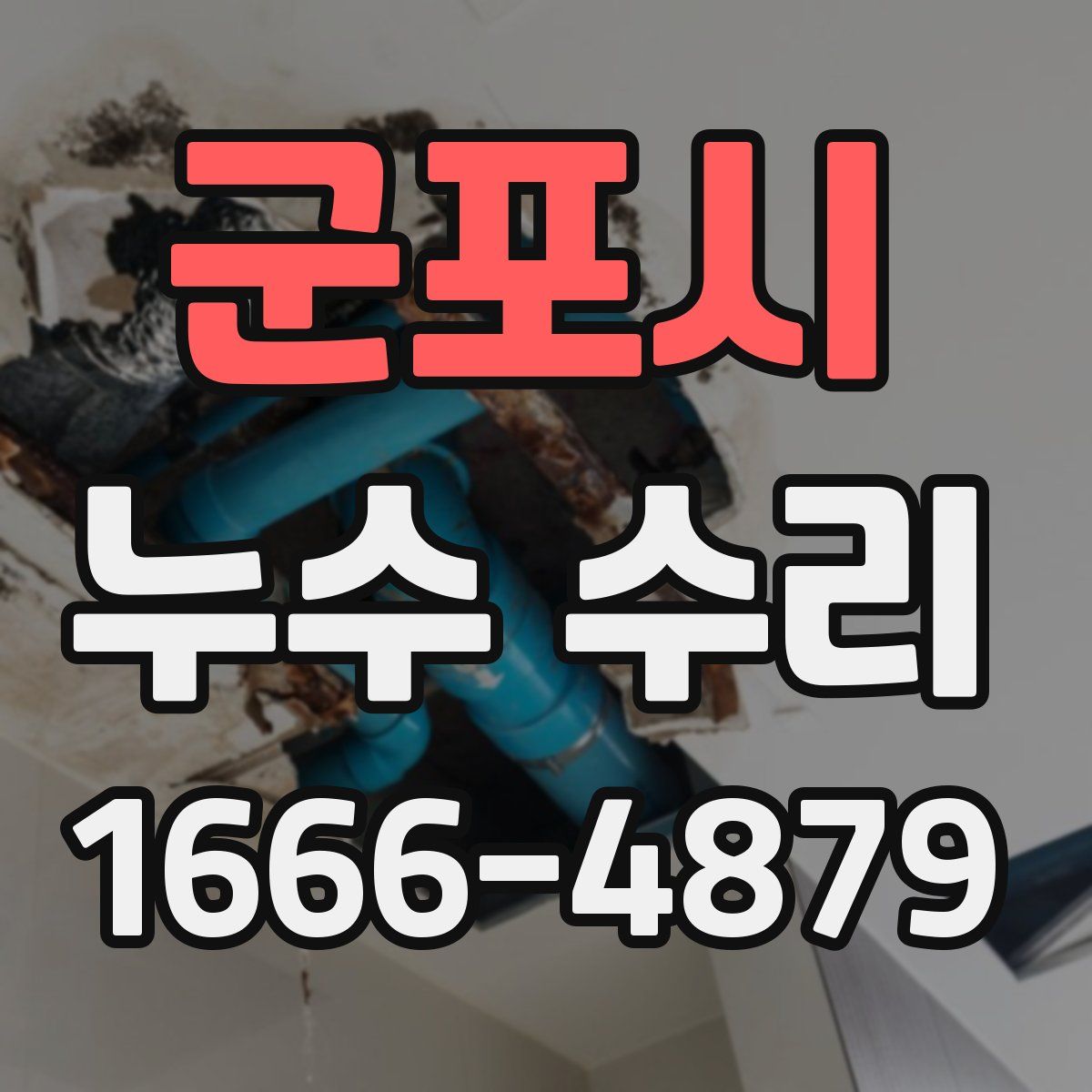 군포시 누수 수리